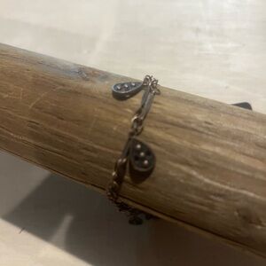 Elegant Teardrop Charm Bracelet